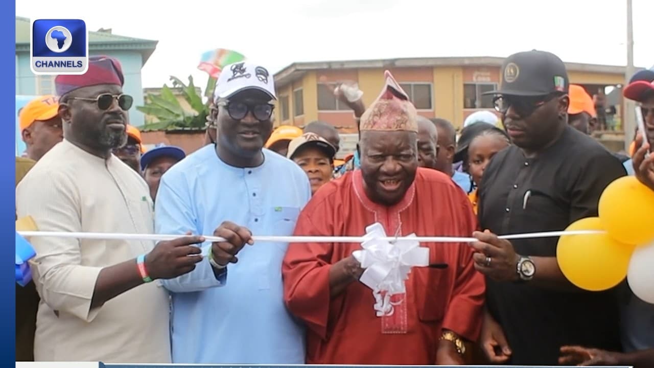 Ejigbo LCDA Chairman Commissions Projects Across Area
