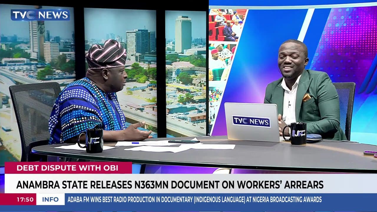 Peter Obi: Anambra State Releases N363m Document On Workers' Arrears