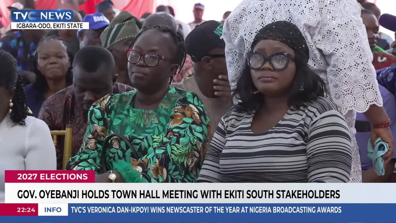 Gov Oyebanji Holds Town Hall Meeting With Ekiti South Stakeholders