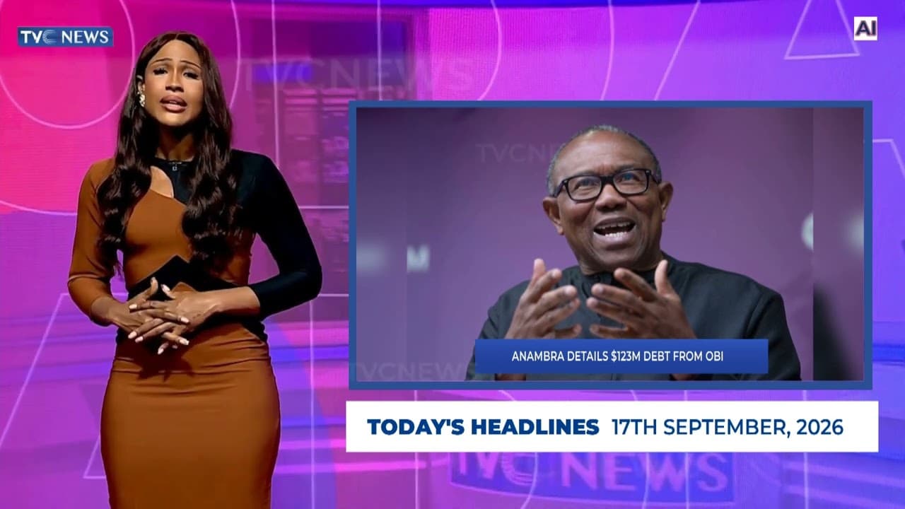 TVC News AI English Headline News | 17th September, 2026