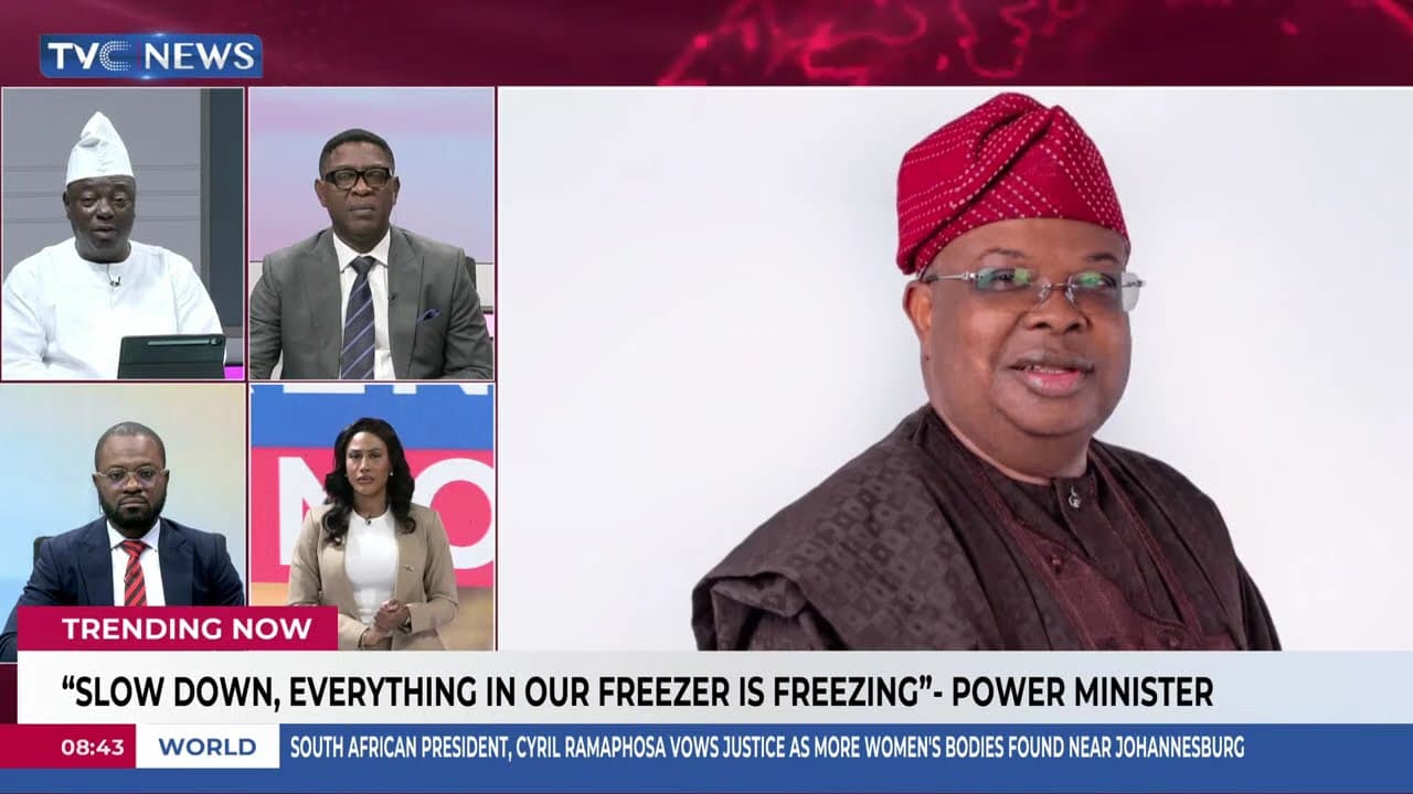 Trending Now: Power Minister: ‘Slow Down, Everything in Our Freezer Is Freezing’+ More