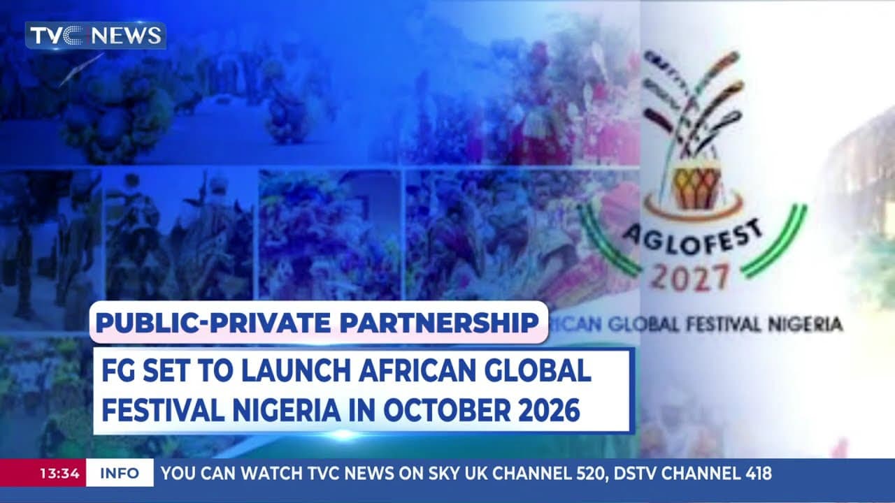 FG Set To Launch African Global Festival Nigeria In October 2026