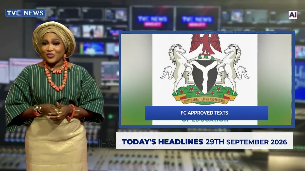 Iroyin AI Yoruba Lati Ile-Ise TVC News | 29th September, 2026