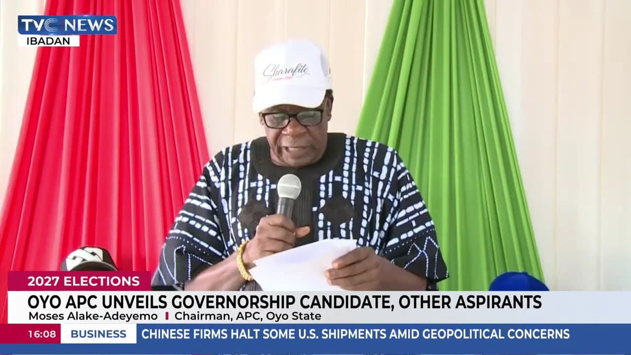 Oyo APC Unveils Governorship Candidate, Others