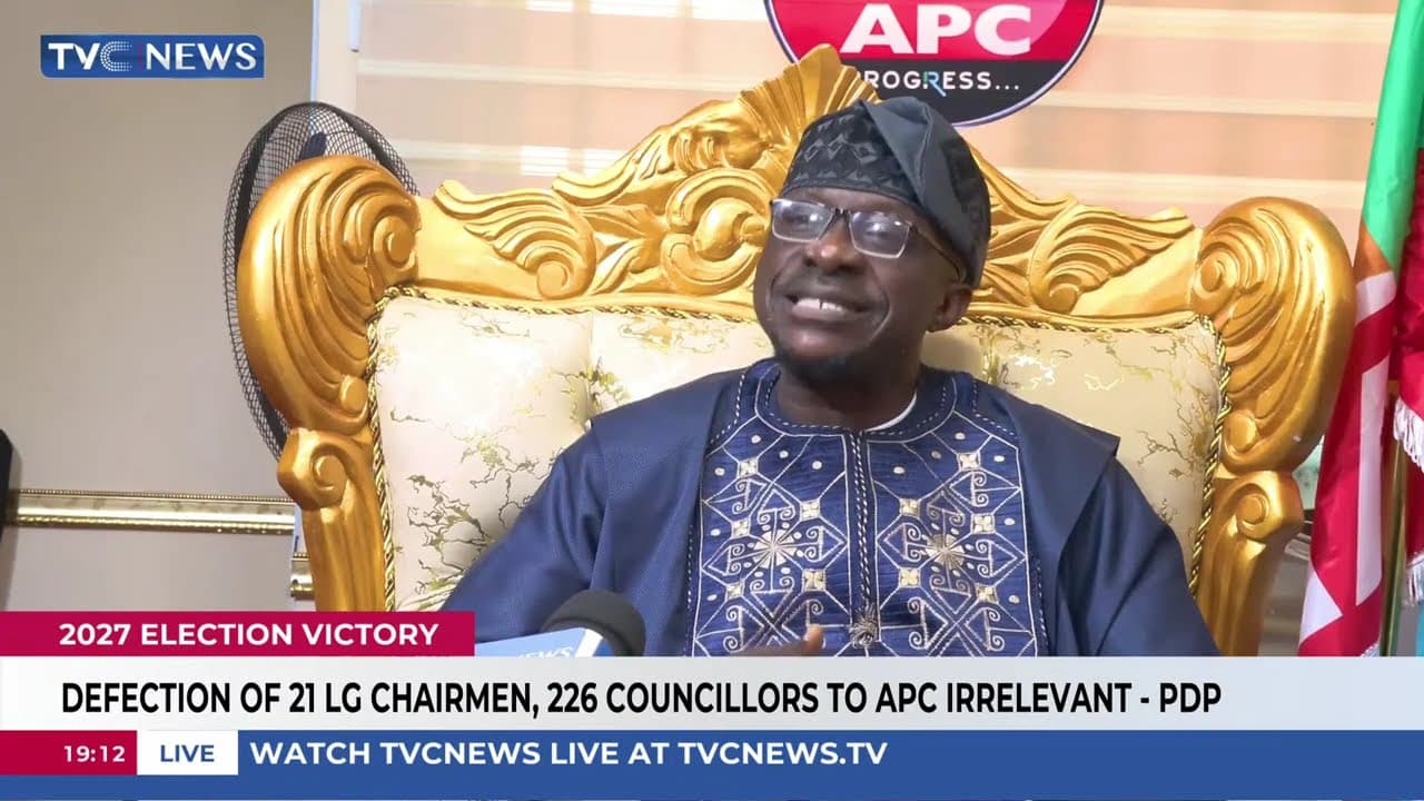 Adamawa: Defection Of 21 LG Chairmen, 226 Councillors To APC Irrelevant - PDP