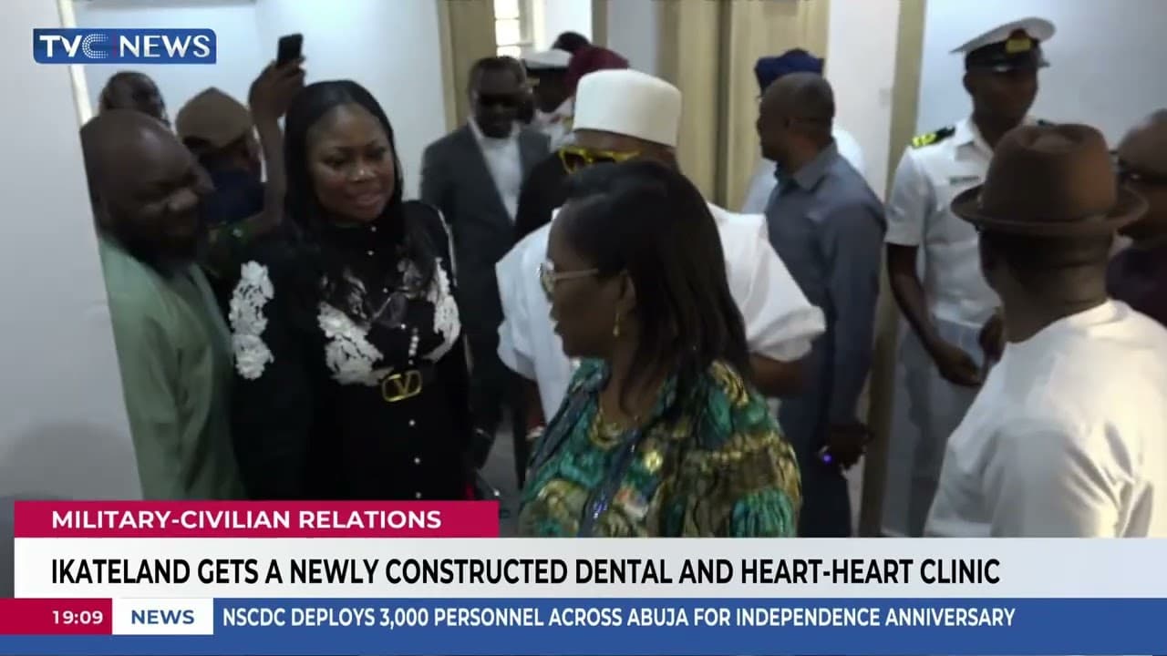 Ikateland In Lagos Gets Newly Constructed Dental And Heart-Heart Clinic
