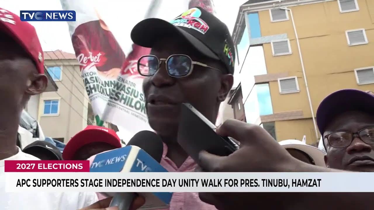 APC Supporters Stage Independence Day Unity Walk For Peace, Hamzat