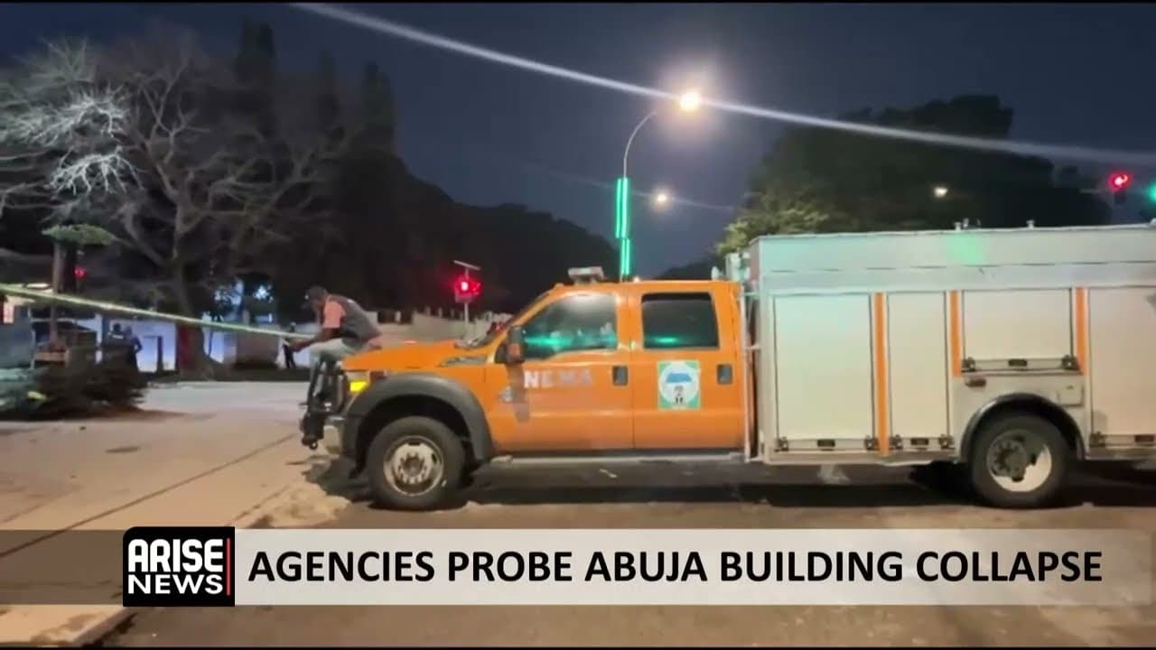 AGENCIES PROBE ABUJA BUILDING COLLAPSE