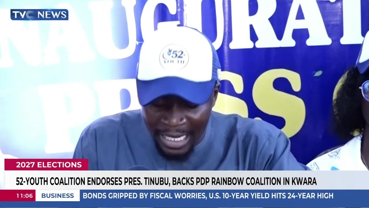 52-Youth Coalition Endorses Pres. Tinubu, Backs PDP Rainbow Coalition In Kwara State