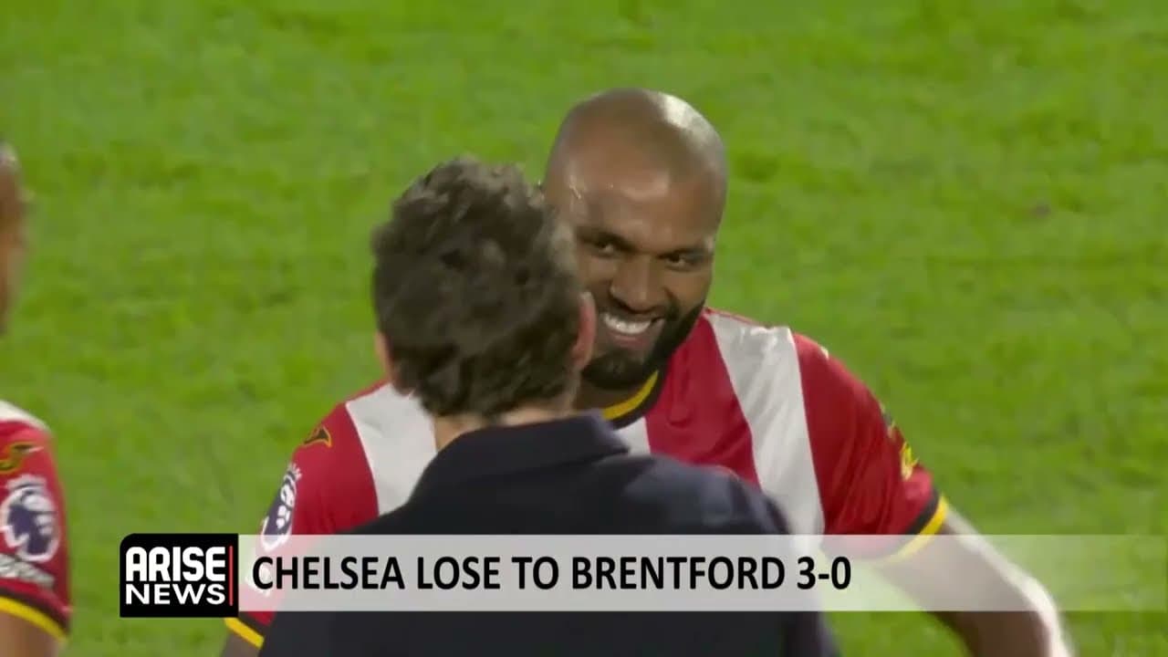 Chesea Lose To Brentford 3-0