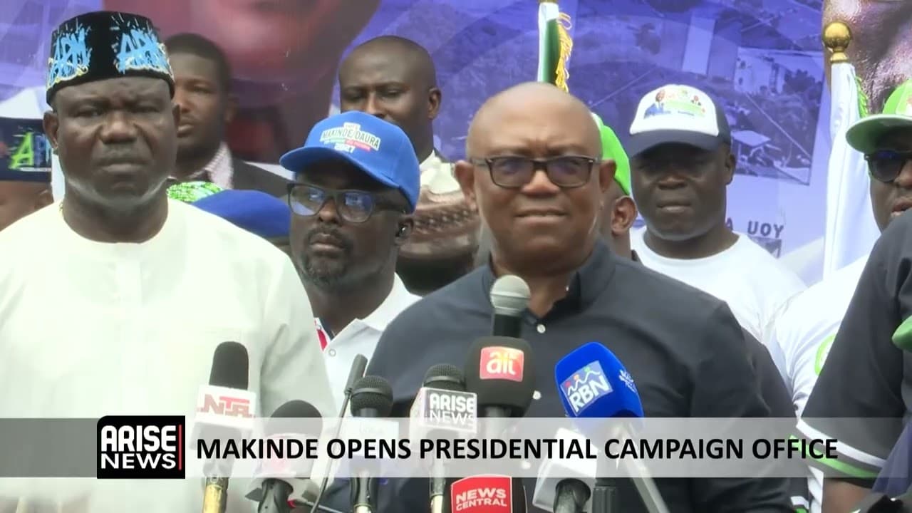 MAKINDE OPENS PRESIDENTIAL CAMPAIGN OFFICE