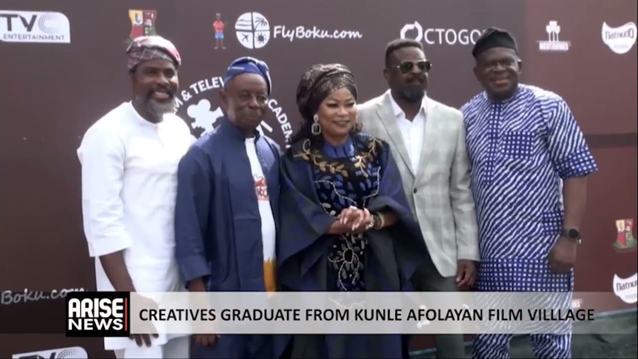 Creatives Graduate From Kunle Afolayan Film Village