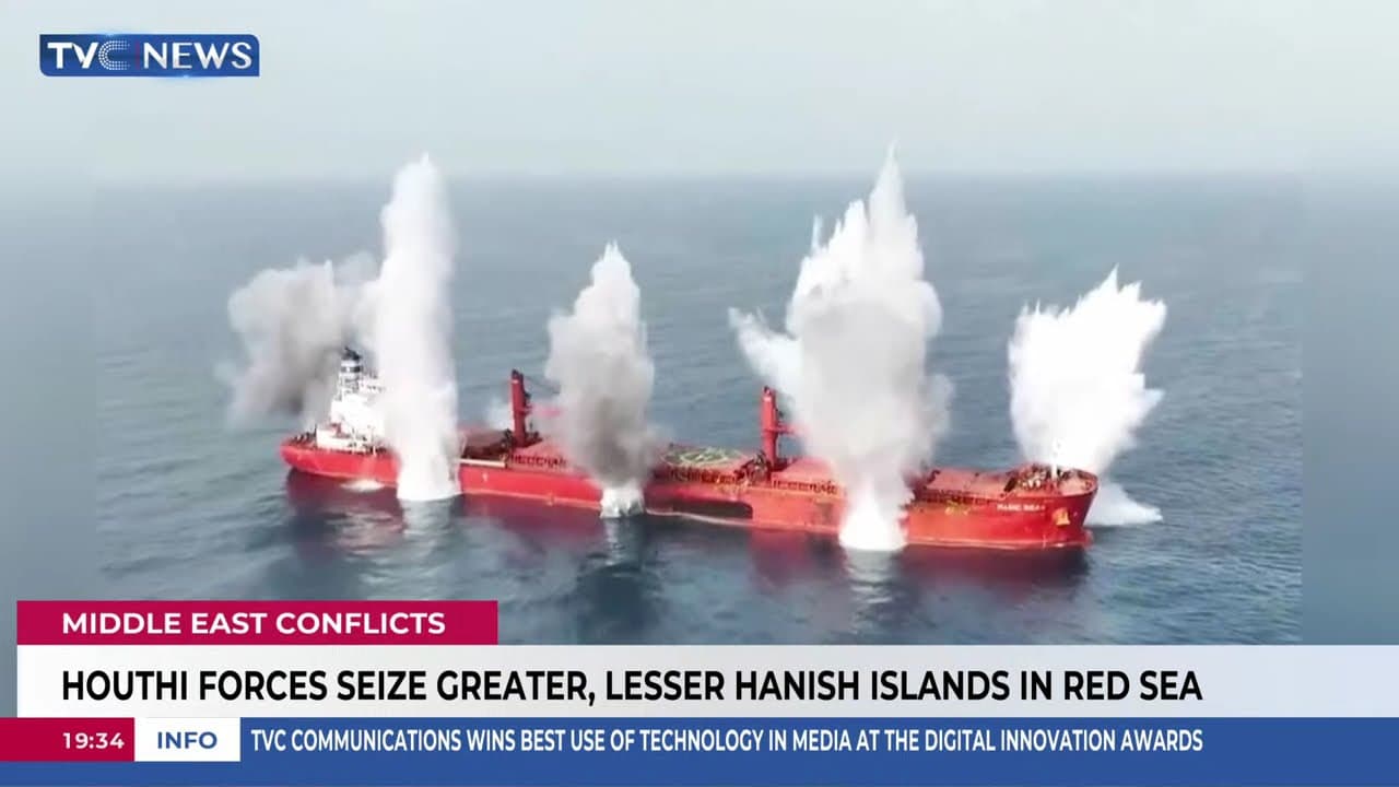 Houthi Forces Seize Greater and Lesser Hanish Islands in Red Sea