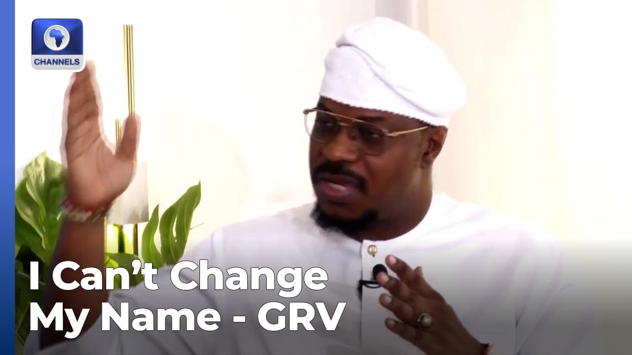 I’m A Product Of Love Across The Niger, Can’t Change My Name - GRV
