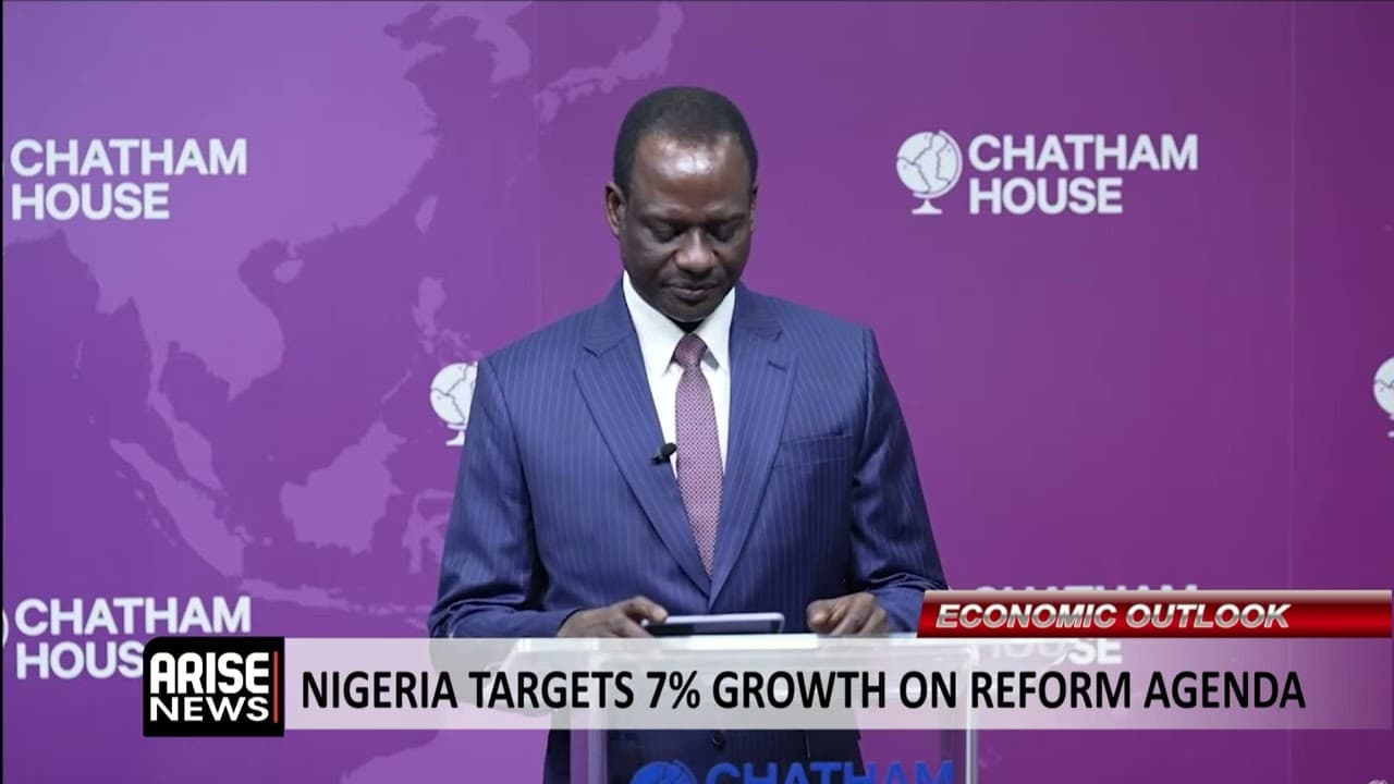 CHATHAM HOUSE: NIGERIA TARGETS 7% GROWTH ON REFORM AGENDA - TAIWO OYEDELE