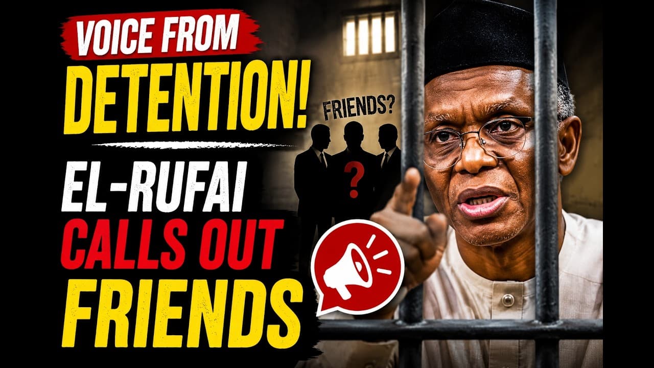 El-Rufai Laments, Calls Out Friends Who Abandoned Him in Detention | Issues With Jide