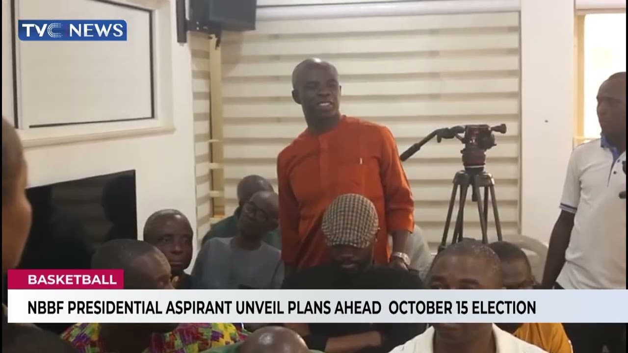 NBBF Aspirant Unveils Plans Ahead October 15 Election
