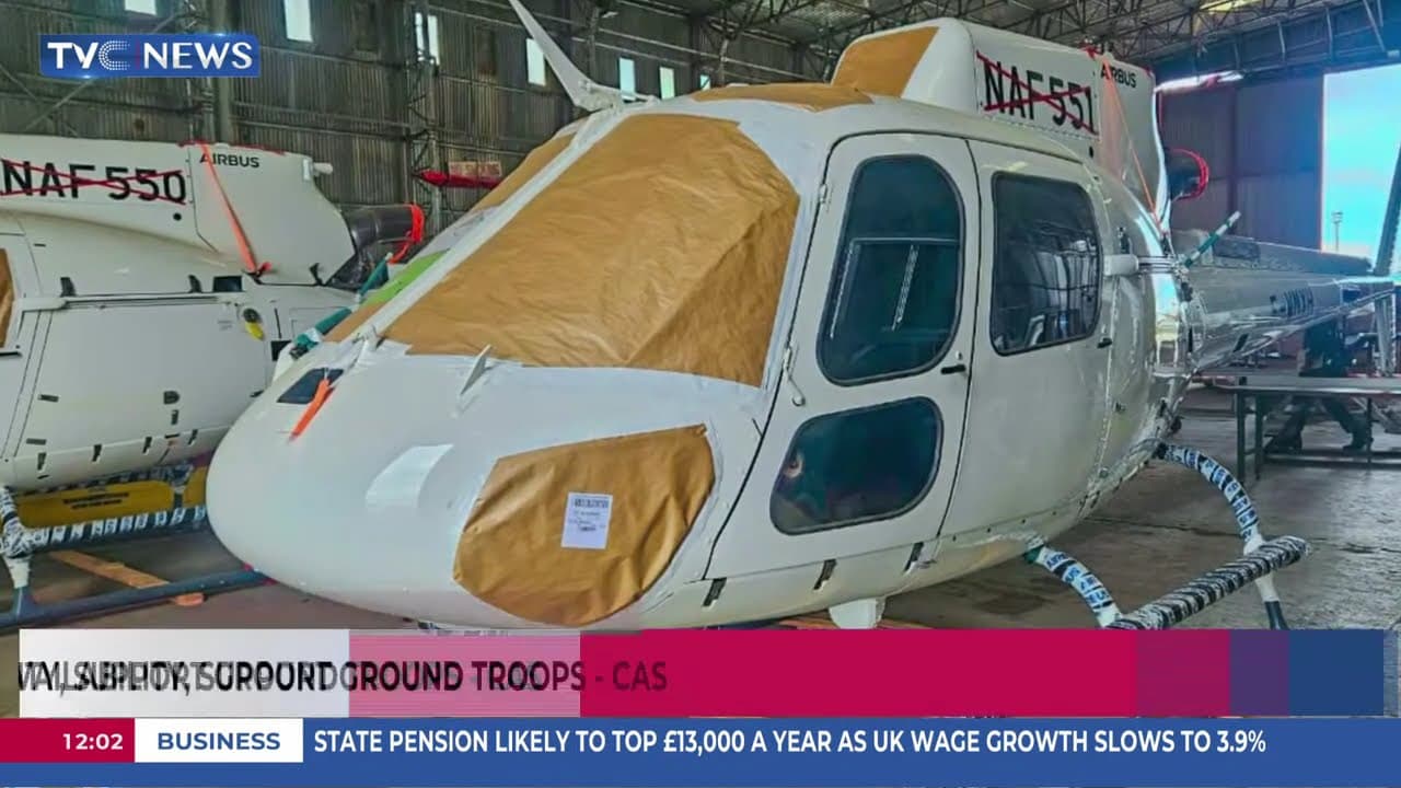 NAF Takes Delivery of Five New Helicopters