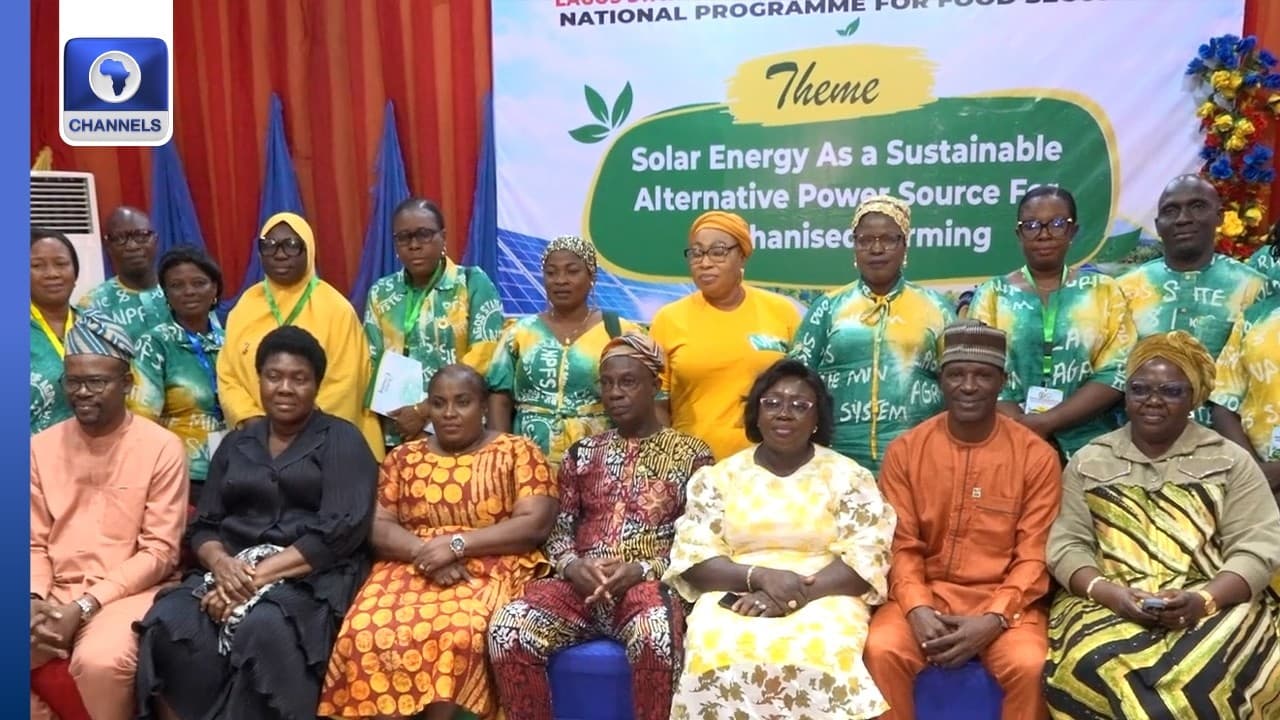 LASG Trains Framers On Alternative Power
