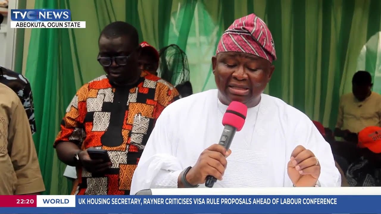 Ogun APC Governorship Candidate, Solomon Adeola Unveils Nine-Point Agenda