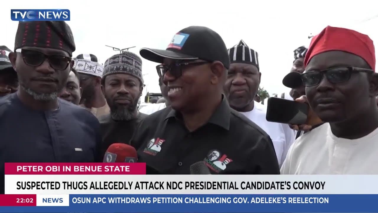 Peter Obi Describes Obstruction Of His Convoy As 'Totally Unacceptable'