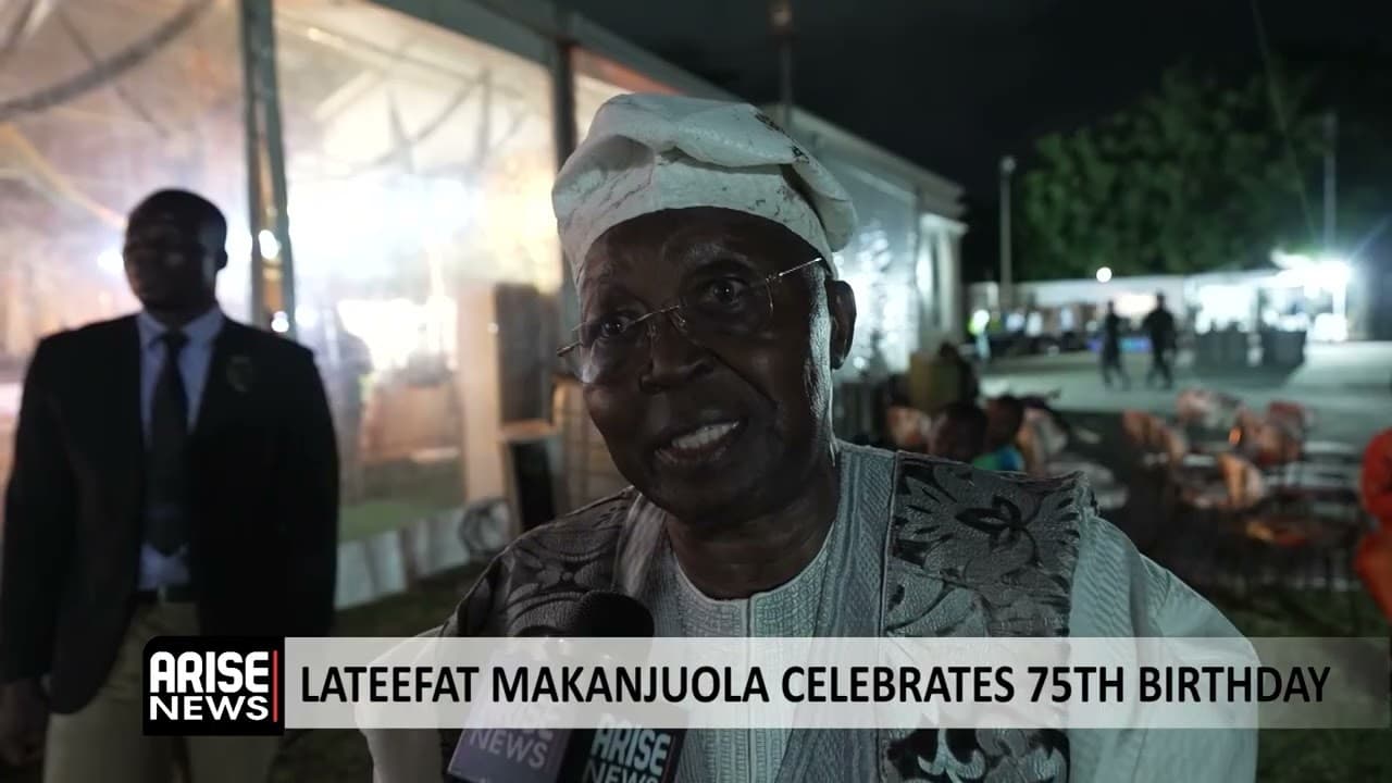 LATEEFAT MAKANJUOLA CELEBRATES 75TH BIRTHDAY