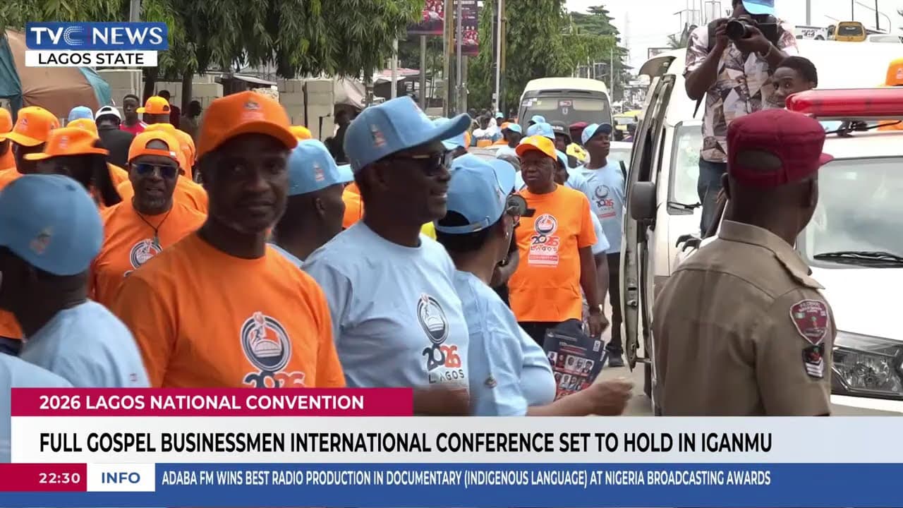 Full Gospel Businessmen International Conference Set to Hold in Iganmu