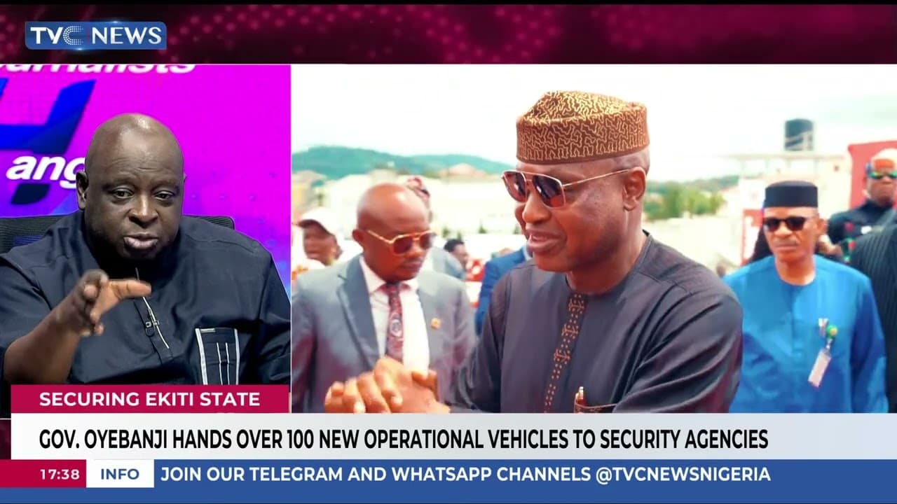 Gov. Oyebanji Hands Over 100 New Operational Vehicles To Security Agencies