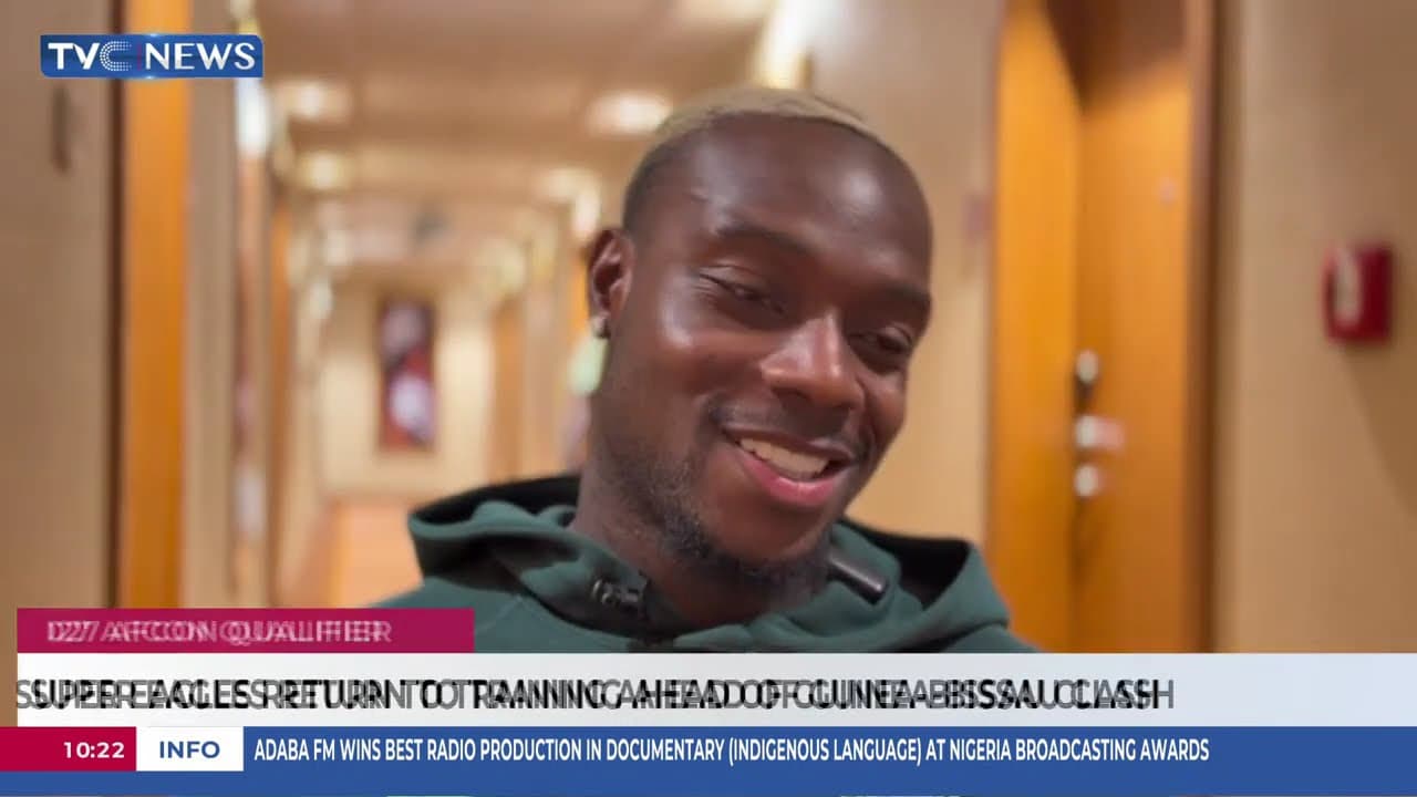 Super Eagles Return To Training Ahead Of Guinea-Bisau Clash