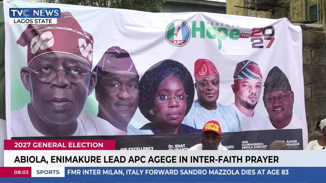Lagos 2027: House of Assembly Candidates Lead APC Agege In Inter-Faith Prayer Ahead Of Campaign
