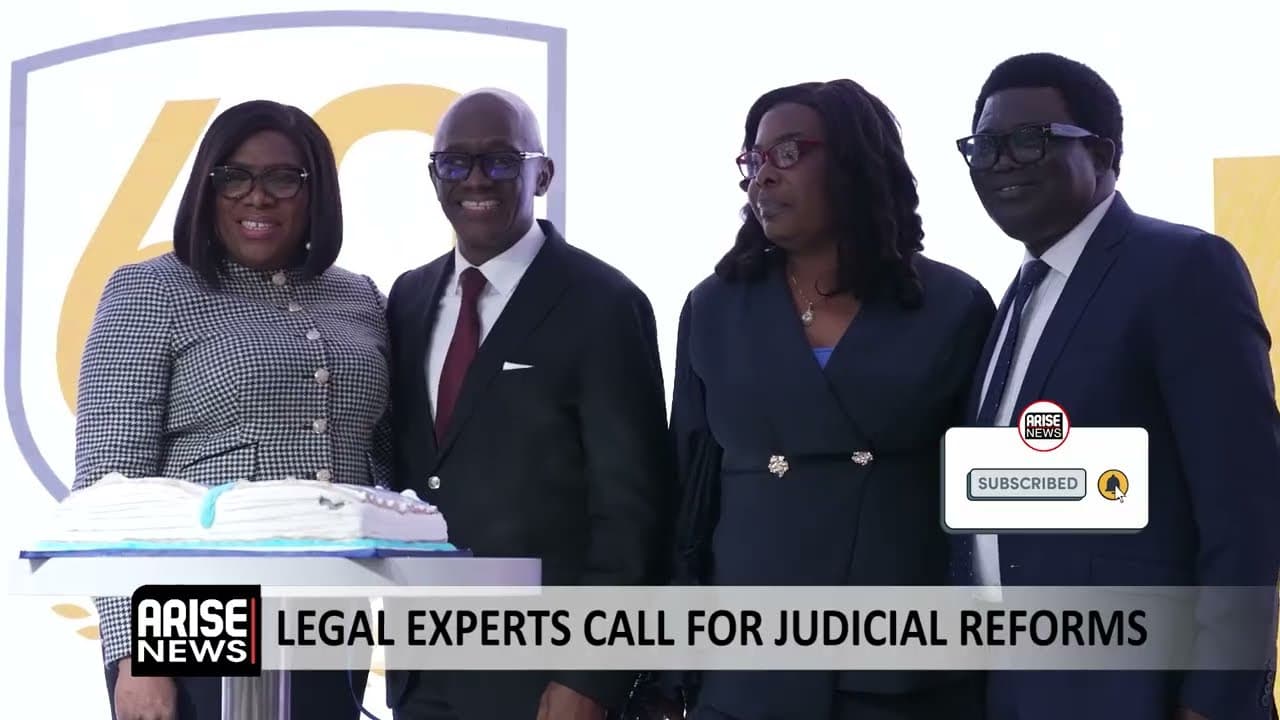 LEGAL EXPERTS CALL FOR JUDICIAL REFORMS