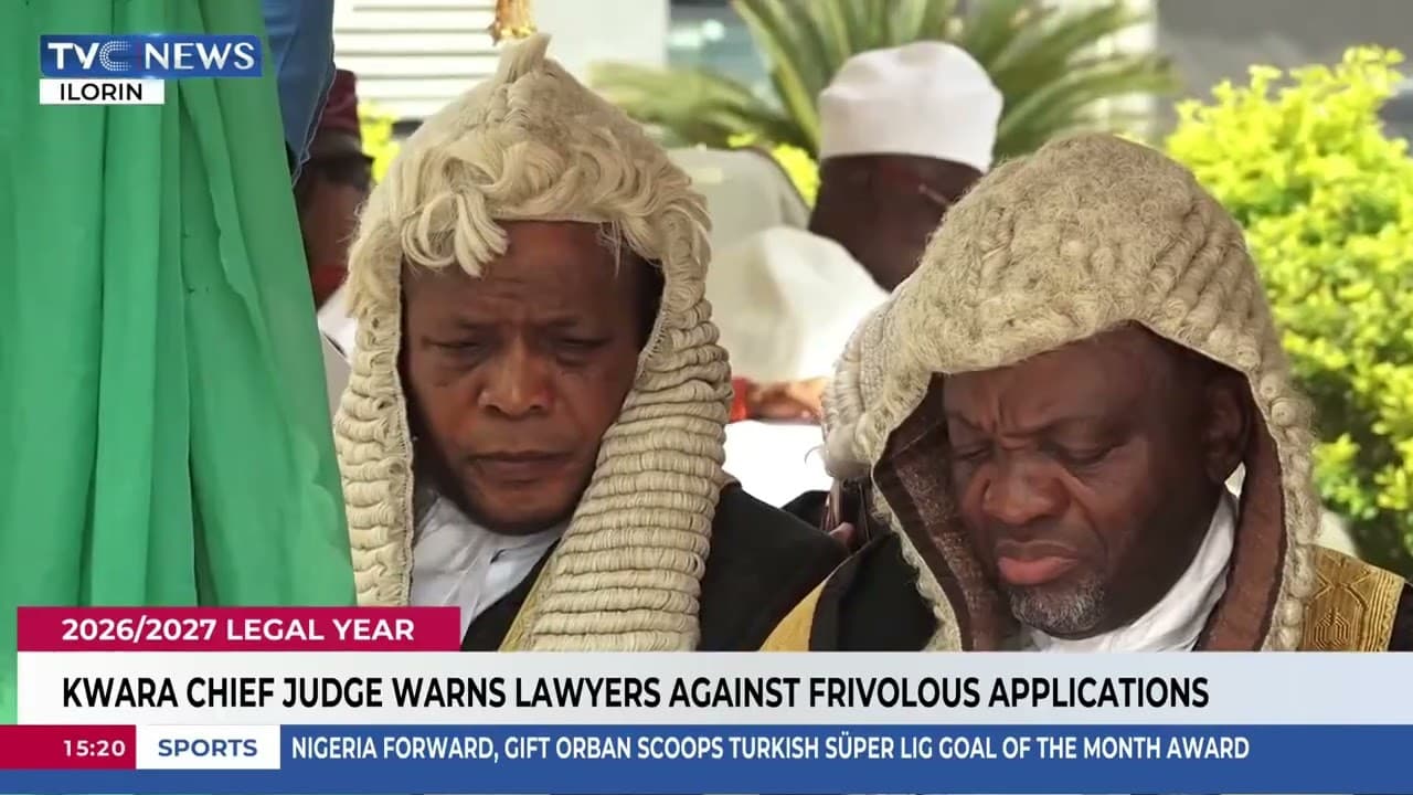 Kwara Chief Judge Warns Lawyers Against Frivolous Applications