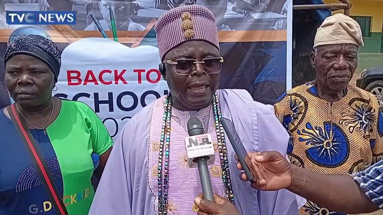 NAS Supports Children In Ogun Community With Education Materials
