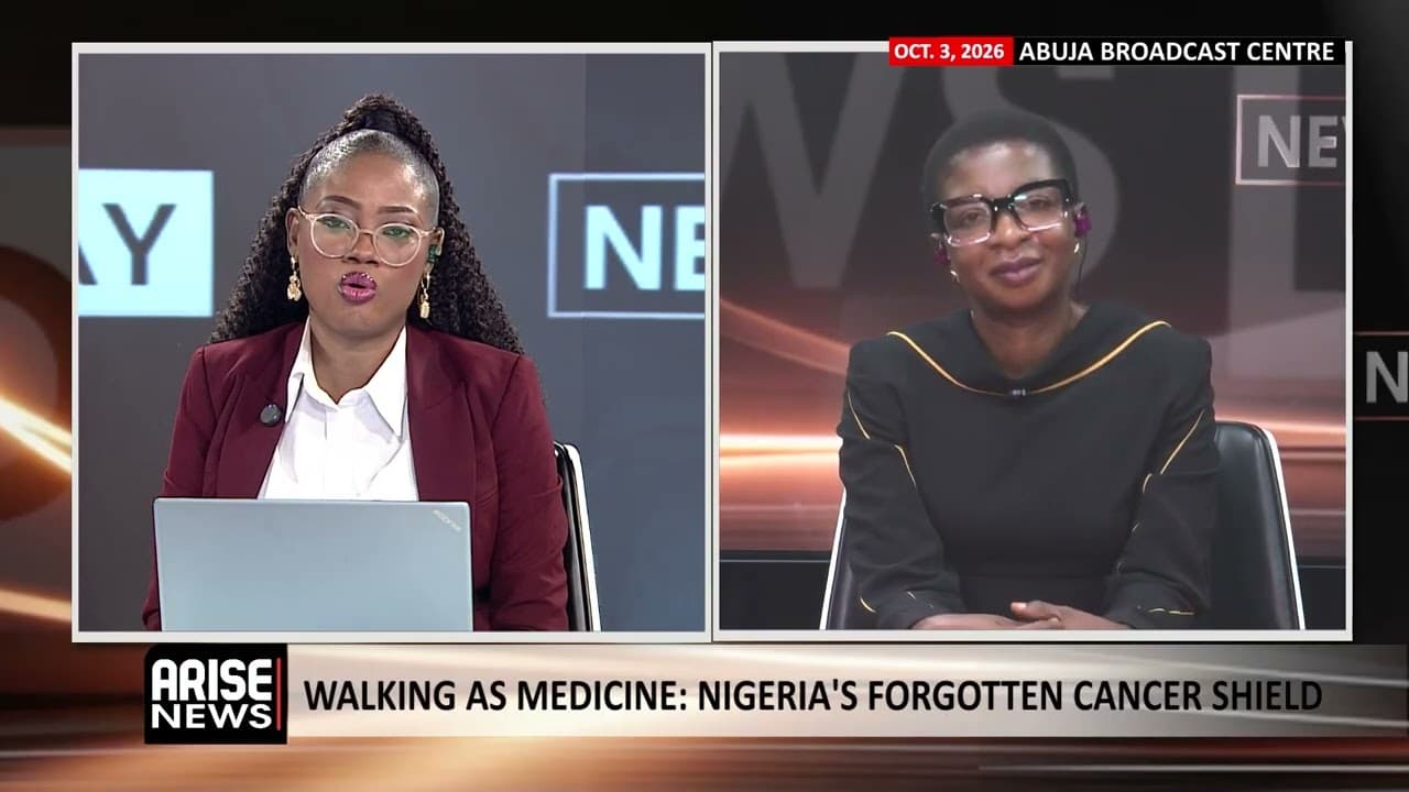 Walking As Medicine: Nigeria’s Forgotten Cancer Shield - Ugboaja Kosi
