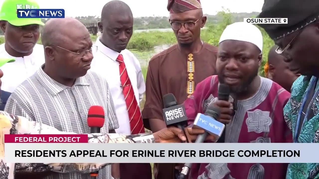 Osun Residents Appeal For Completion Of Erinle River Bridge