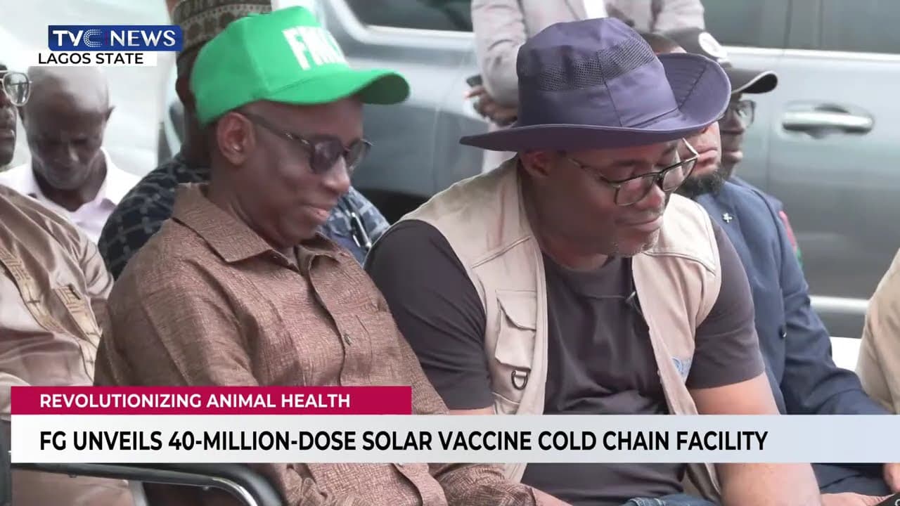 FG Unveils 40-million-Dose Solar Vaccine Cold Chain Facility