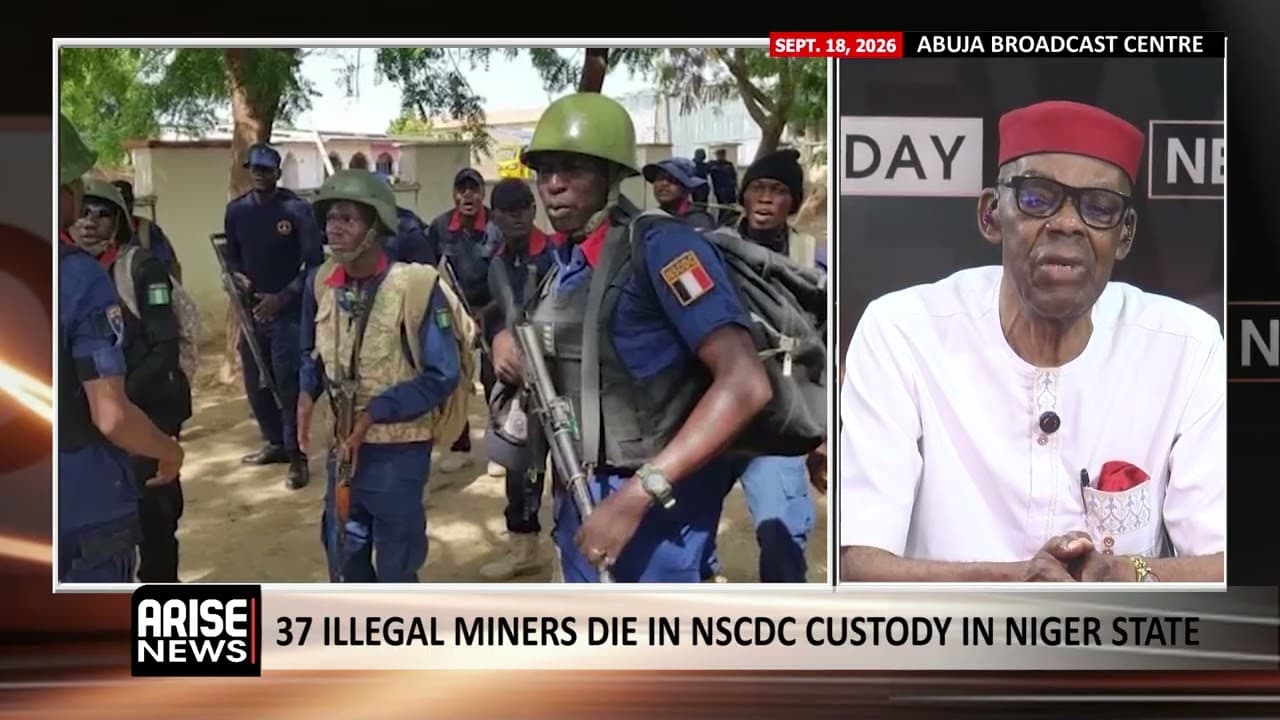 37 Illegal Miners Dies In NSCDC In Custody In Niger State — Alobi