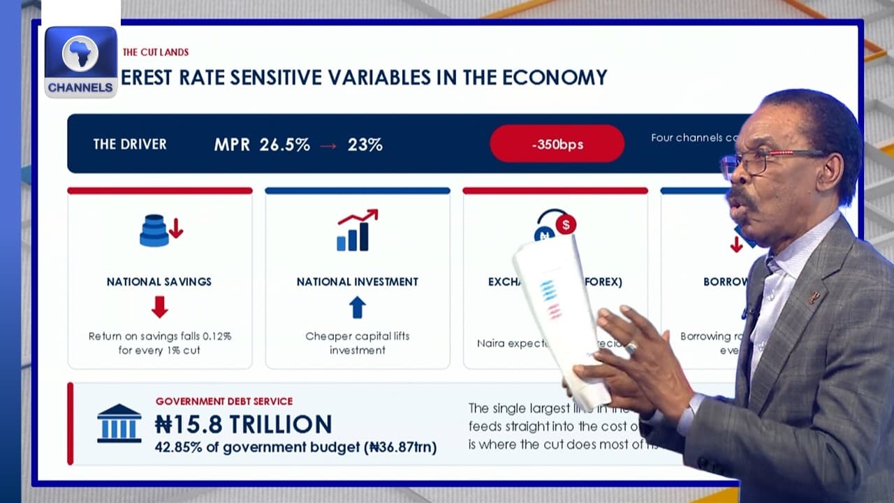 CBN's Historic Rate Cut: What You Should Expect - Bismarck Rewane