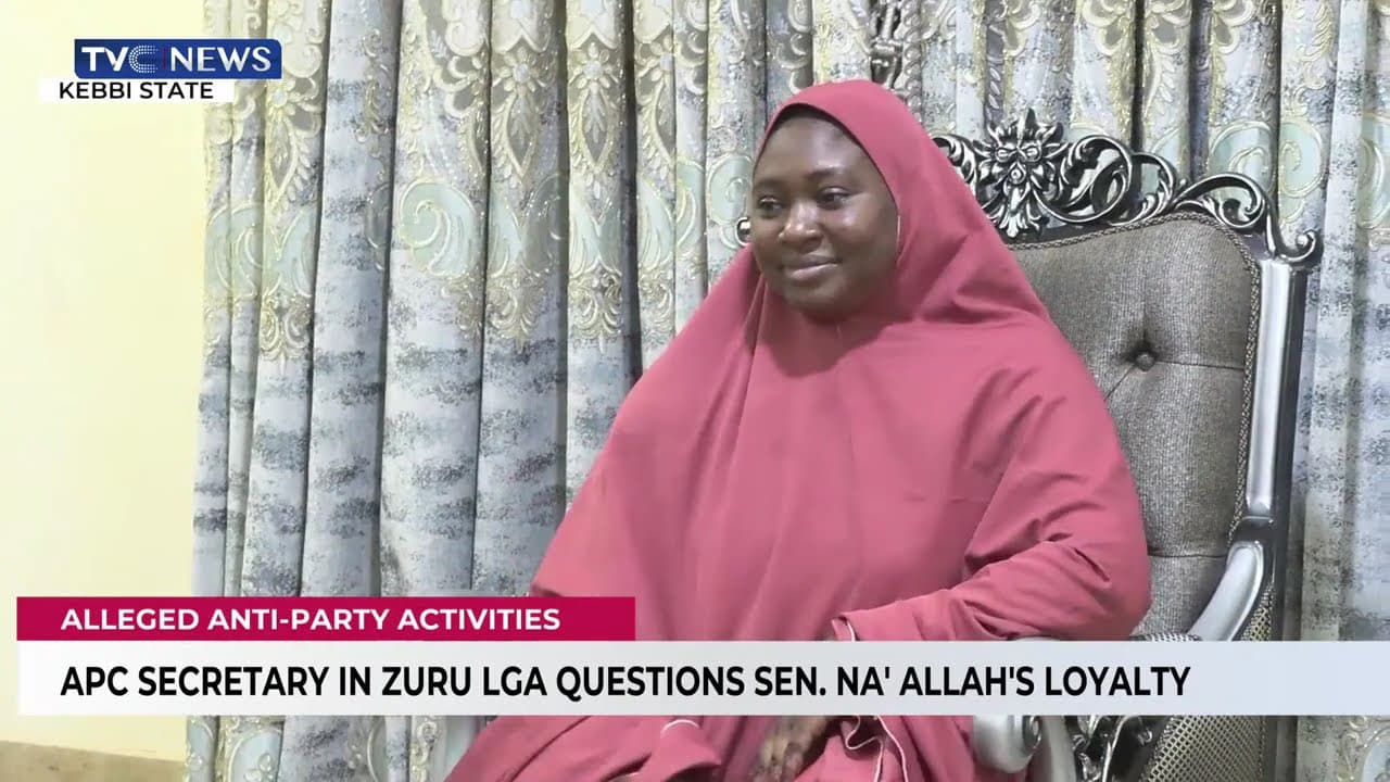 Niger APC Secretary In Zuru LGA Questions Sen Na'allah Loyalty