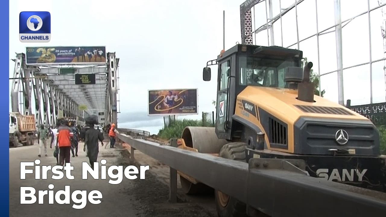 First Niger Bridge: Reopening Delayed As Rain Disrupts Rehabilitation