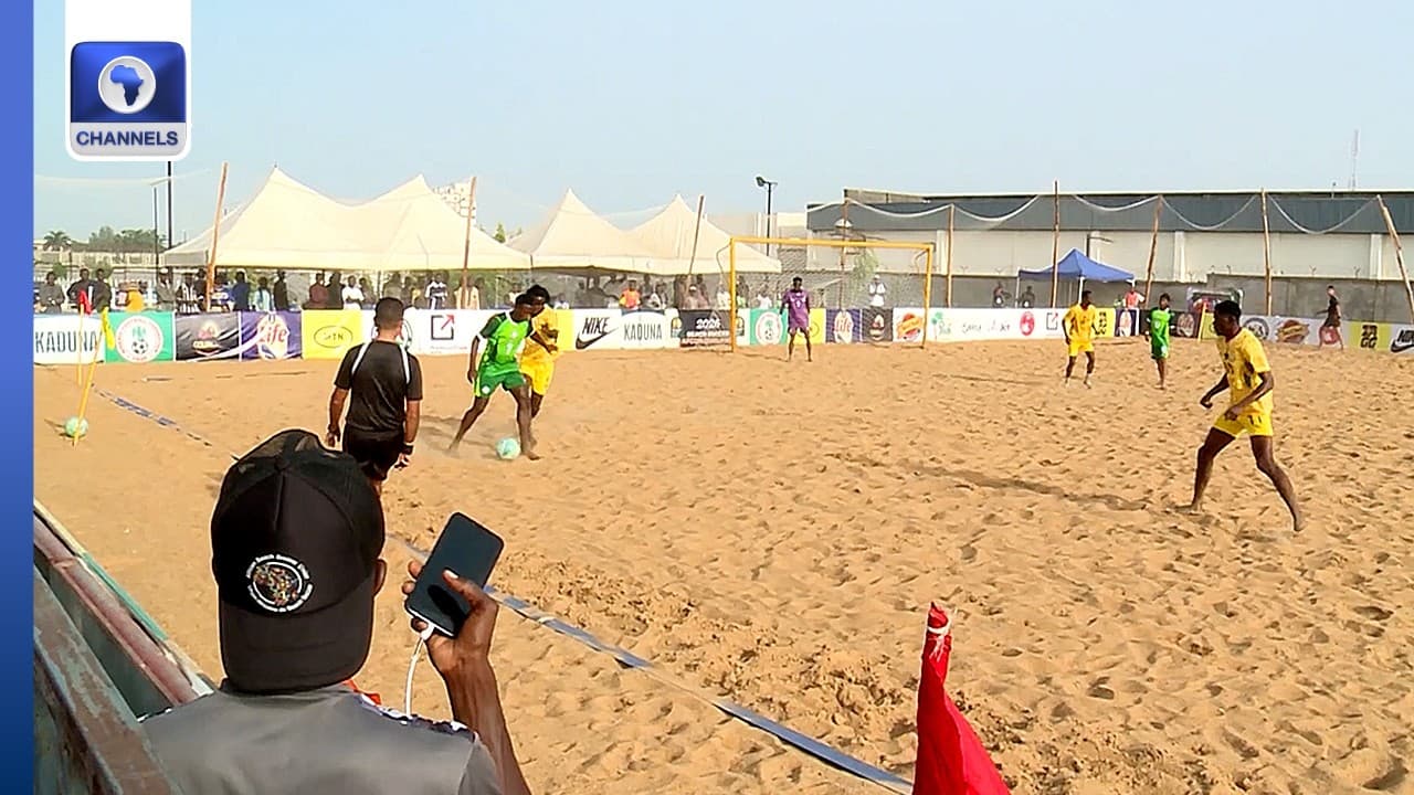 Beach Soccer AFCON Super Sand Eagles Confident Of Victory In Ghana