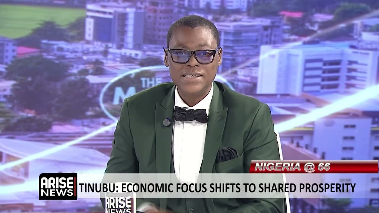 The Morning Show: Tinubu In Independence Address Says Economic Focus Must Shift To Shared Prosperity