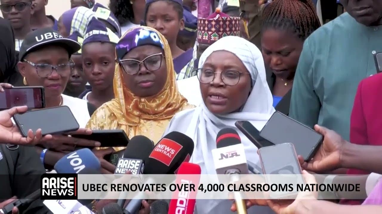 UBEC RENOVATES OVER 4,000 CLASSROOMS NATIONWIDE