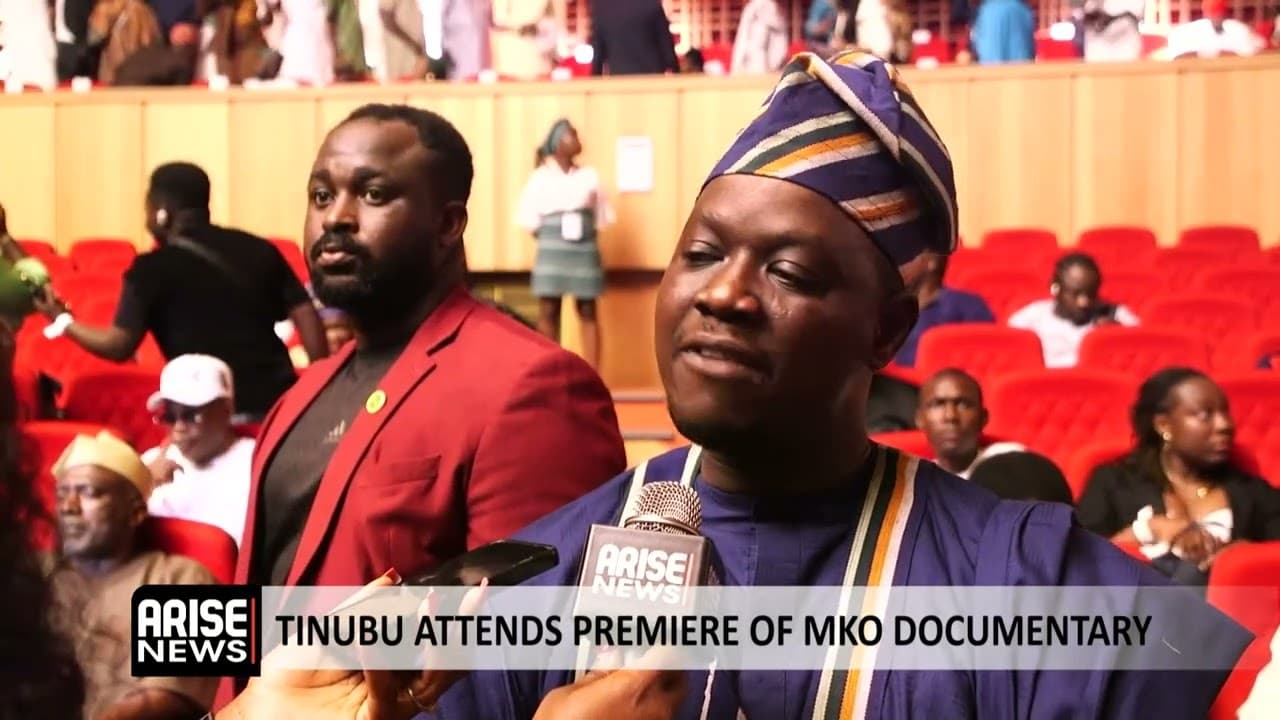 TINUBU ATTENDS PREMIERE OF MKO DOCUMENTARY