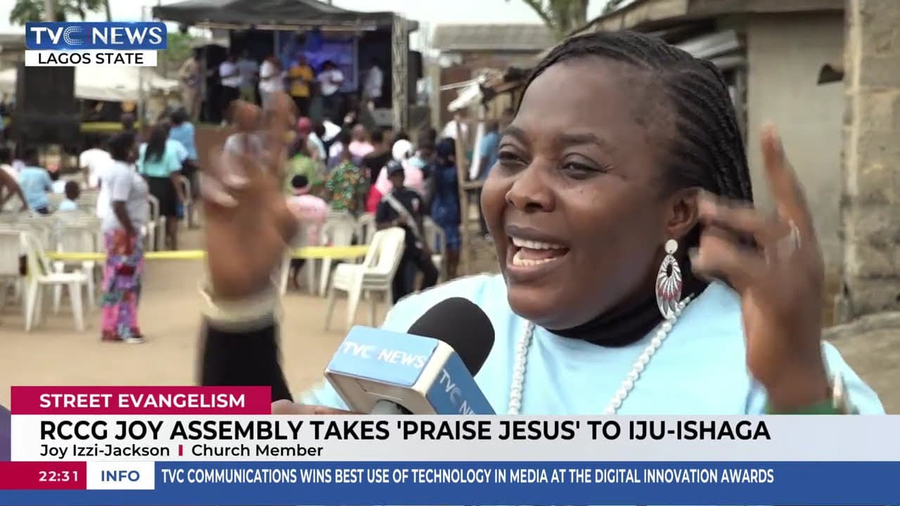 RCCG Joy Assembly Takes “Praise Jesus” To Iju-Ishaga Street
