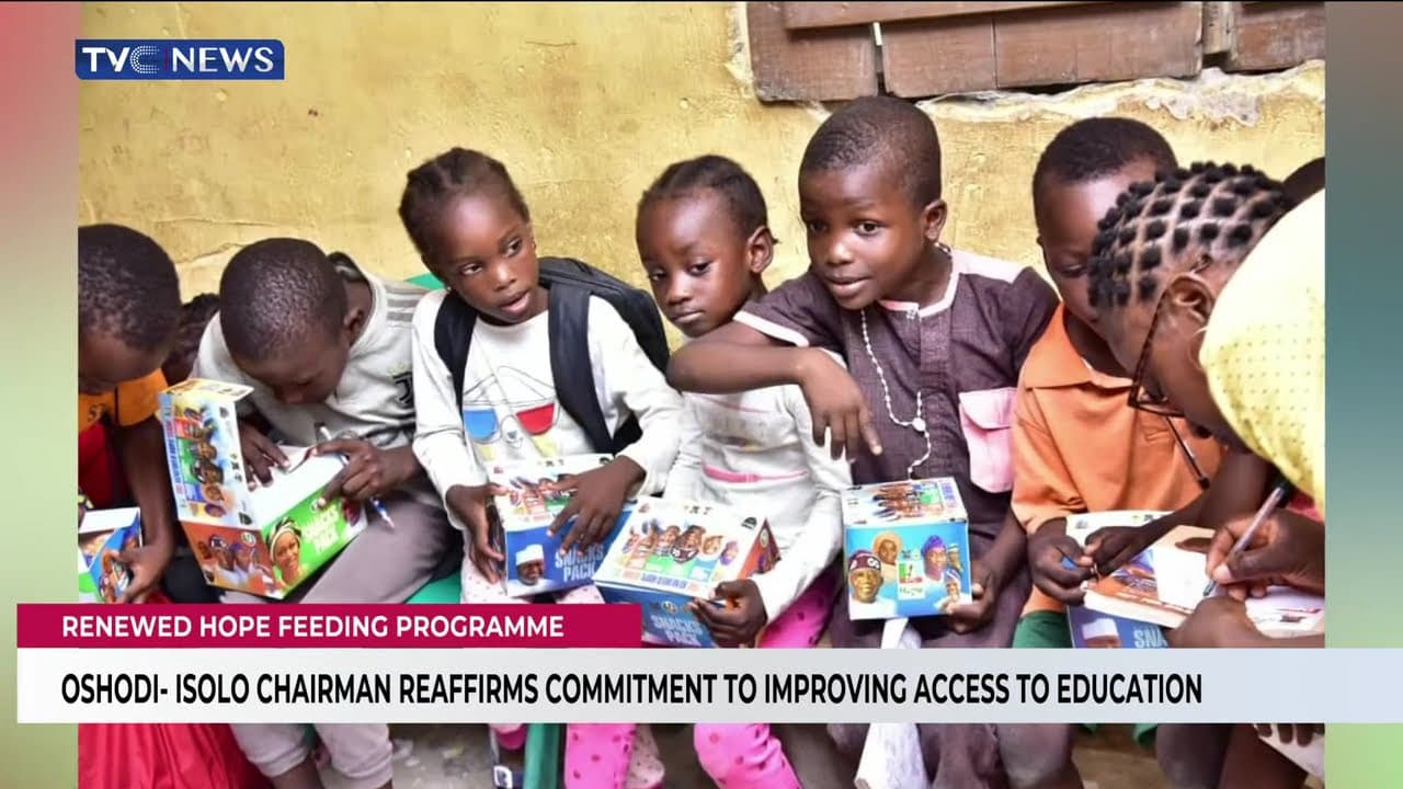 Oshodi-Isolo Chairman Reaffirms Commitment To Improving Access To Education