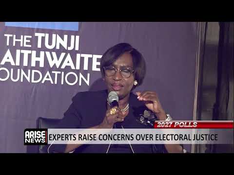 EXPERTS RAISE CONCERNS OVER ELECTORAL JUSTICE