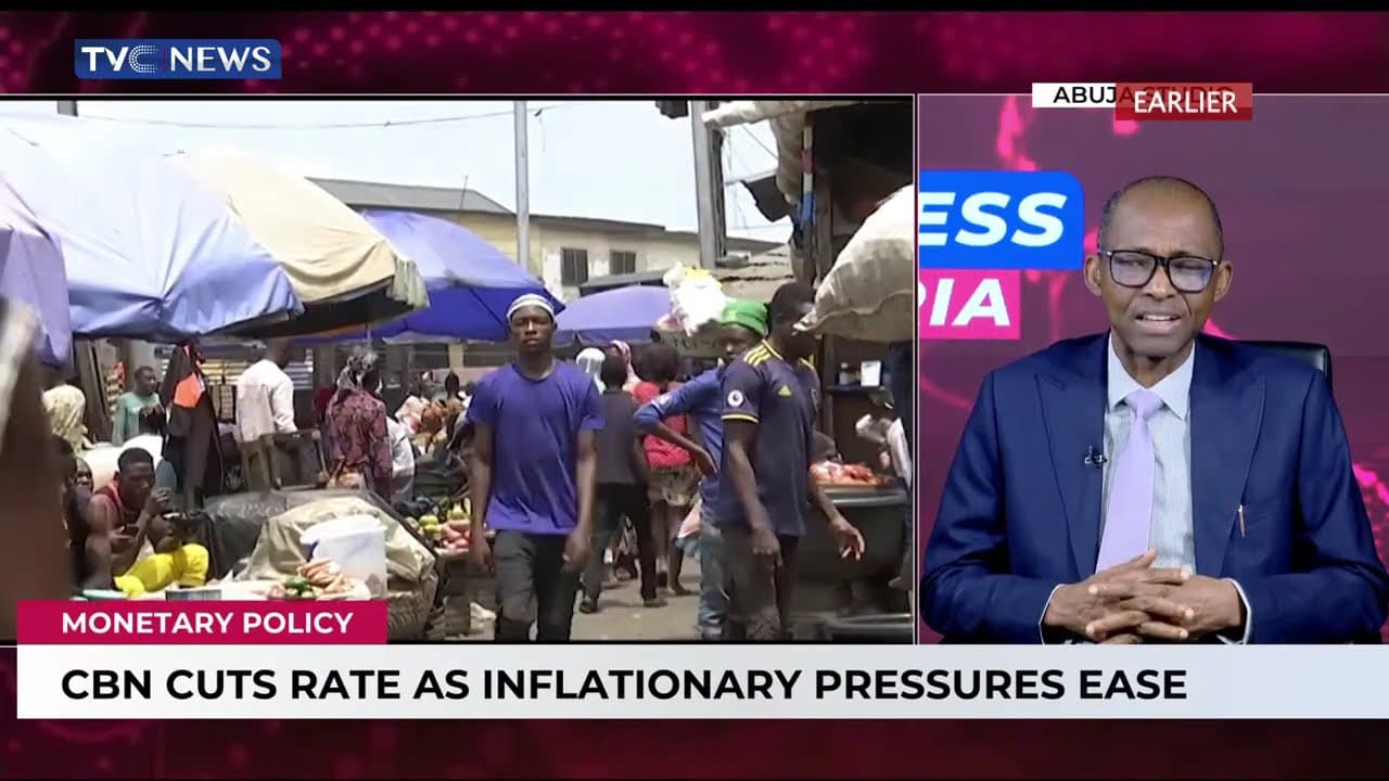 Inflationary Trend: CBN Eases Policy As Price Pressures Continue To Moderate