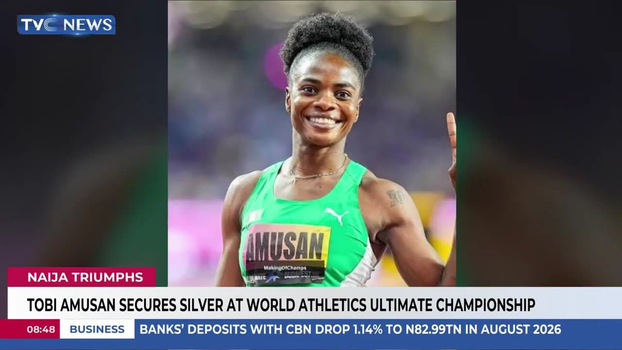Naija Triumphs | Tobi Amusan Secures Silver At World Athletics Ultimate Championship
