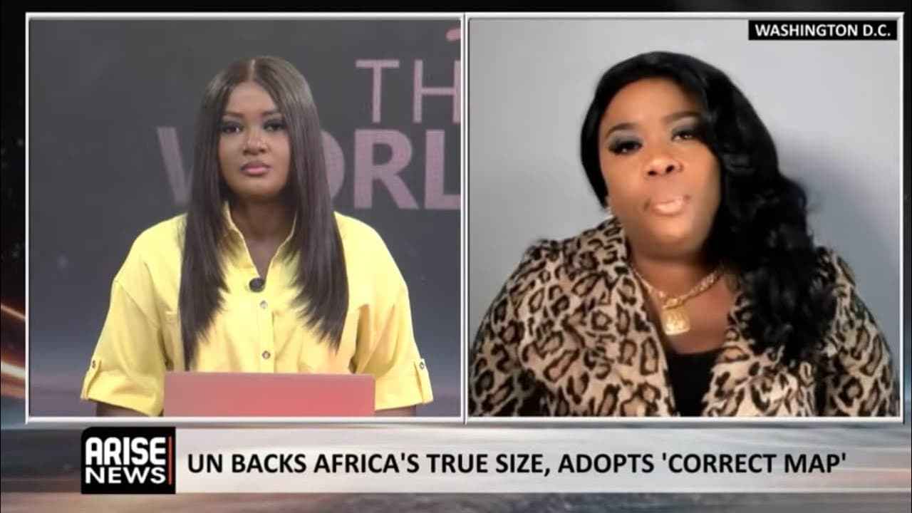 Un Backs Africa’s True Size, Adopts ‘ Correct Map’ - Joi John